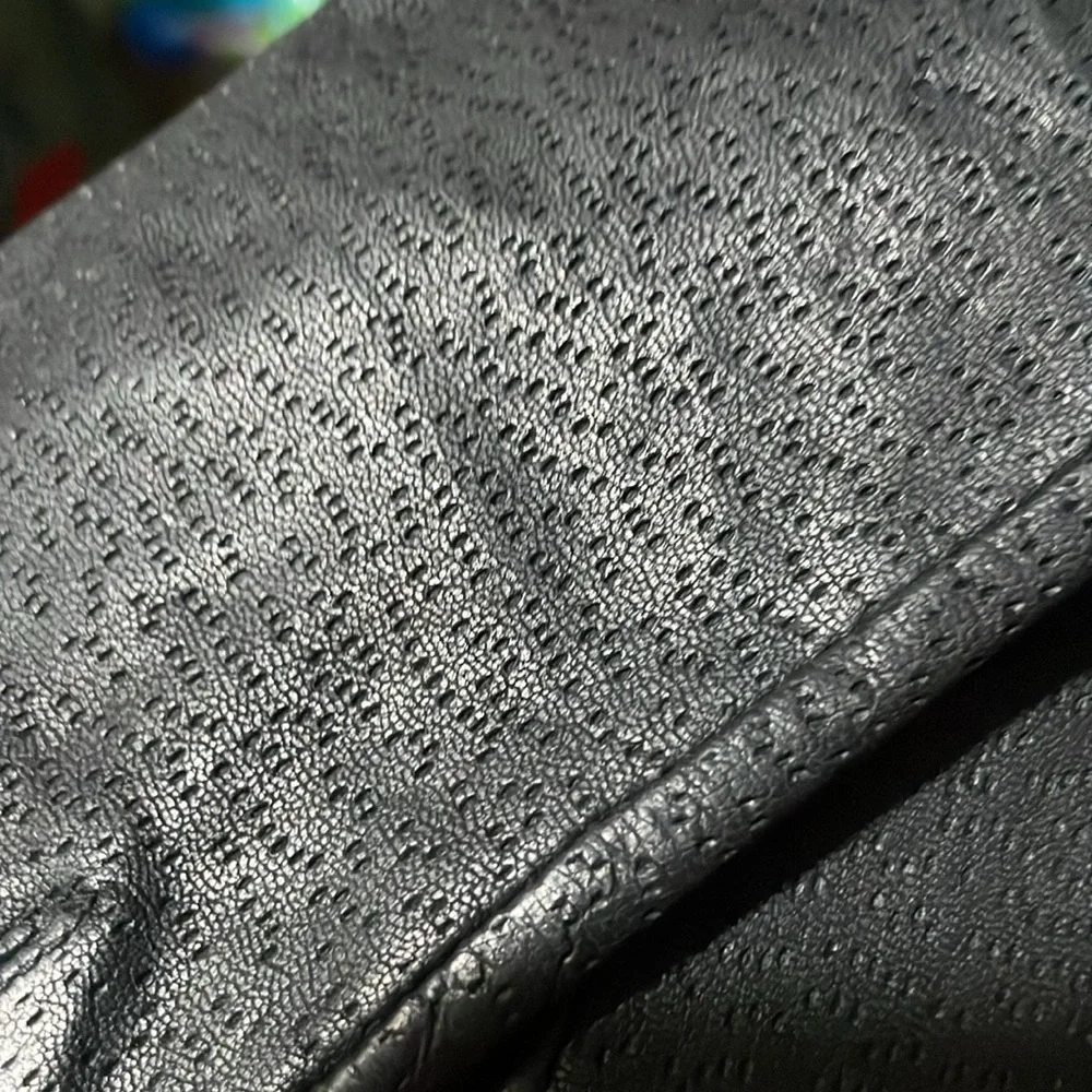 Vintage Black Leather‎ Gloves